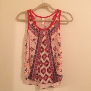 Racerback Printed Tank